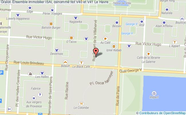 plan Ensemble Immobilier Isai, Dénommé Ilot V40 Et V41 Le Havre Le Havre