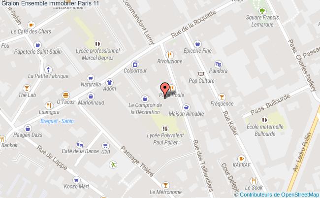 plan Ensemble Immobilier Paris 11 Paris 11