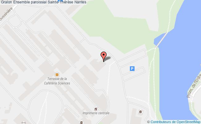 plan Ensemble Paroissial Sainte-thérèse Nantes Nantes