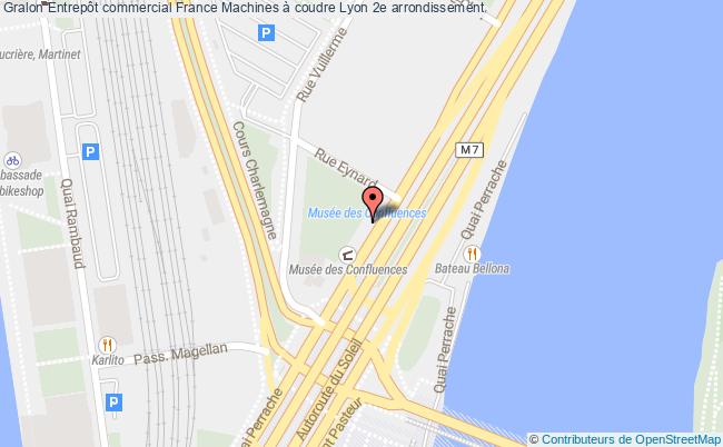 plan Entrepôt Commercial France Machines à Coudre Lyon 2e Arrondissement Lyon 2e arrondissement