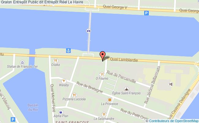 plan Entrepôt Public Dit Entrepôt Réel Le Havre Le Havre