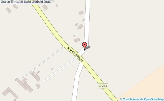 plan Ermitage Saint-gerbold Gratot Gratot