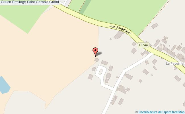 plan Ermitage Saint-gerbold Gratot Gratot