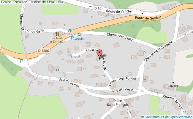 Escalade : falaise de Léaz