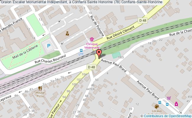 plan Escalier Monumental Indépendant, à Conflans Sainte Honorine (78) Conflans-sainte-honorine Conflans-Sainte-Honorine