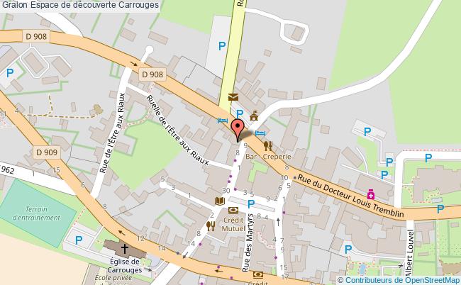 plan Espace De Découverte Carrouges Carrouges