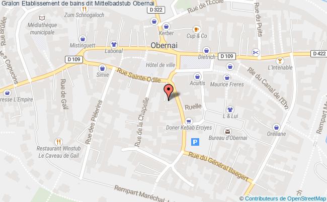 Etablissement de bains dit Mittelbadstub