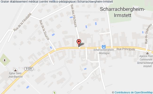 plan établissement Médical (centre Médico-pédagogique) Scharrachbergheim-irmstett Scharrachbergheim-Irmstett