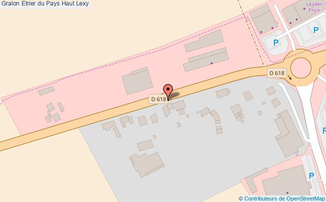 plan Etrier Du Pays Haut Lexy Lexy