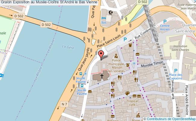 Exposition au Musée-Cloître St André le Bas