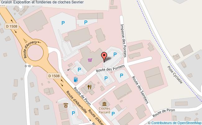 plan Exposition Et Fonderies De Cloches Sevrier Sevrier