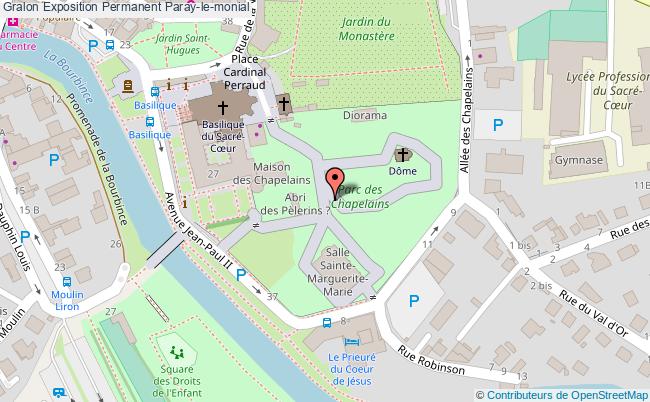 plan Exposition Permanent Paray-le-monial Paray-le-monial