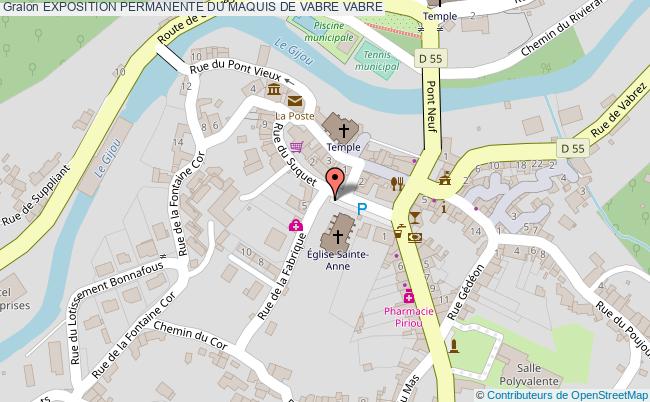 EXPOSITION PERMANENTE DU MAQUIS DE VABRE