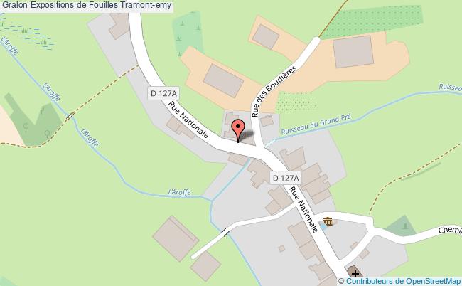 plan Expositions De Fouilles Tramont-emy Tramont-emy