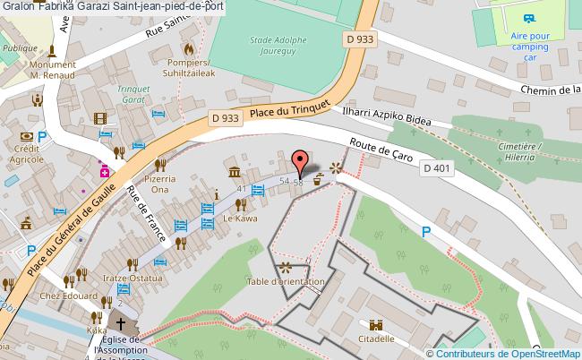 plan Fabrika Garazi Saint-jean-pied-de-port Saint-jean-pied-de-port