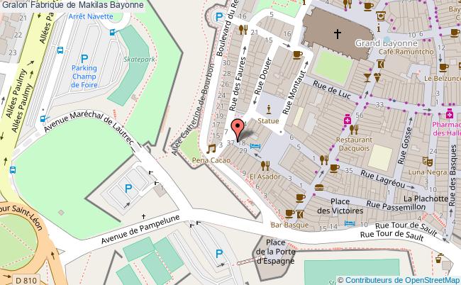 plan Fabrique De Makilas Bayonne Bayonne