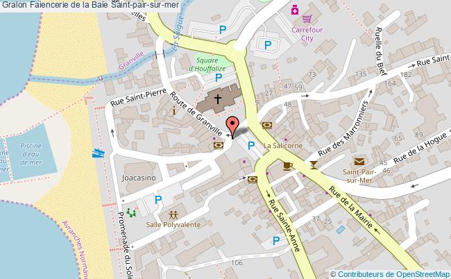 plan Faiencerie De La Baie Saint-pair-sur-mer Saint-pair-sur-mer