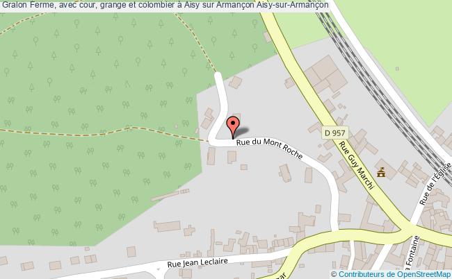 Ferme, avec cour, grange et colombier à Aisy sur Armançon