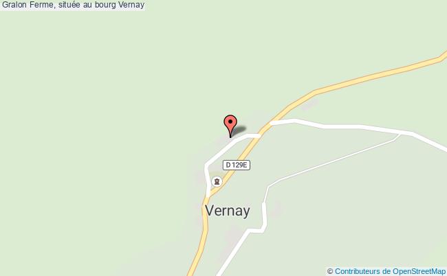 plan Ferme, Située Au Bourg Vernay Vernay