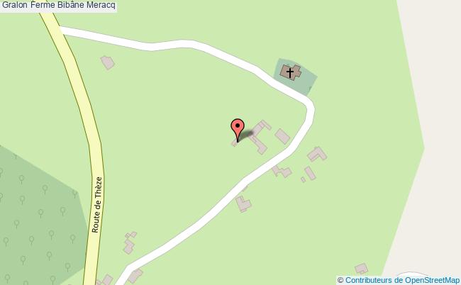 plan Ferme Bibâne Meracq Meracq