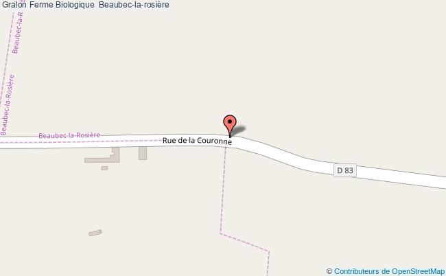 plan Ferme Biologique  Beaubec-la-rosière Beaubec-la-rosière