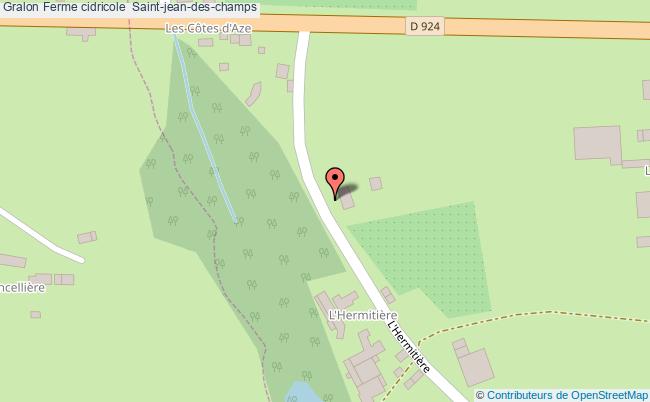 plan Ferme Cidricole  Saint-jean-des-champs Saint-jean-des-champs