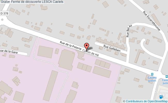 plan Ferme De Découverte Lesca Castets Castets