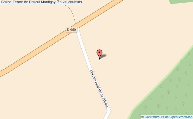 plan Ferme De Fraicul Montigny-lès-vaucouleurs Montigny-lès-vaucouleurs