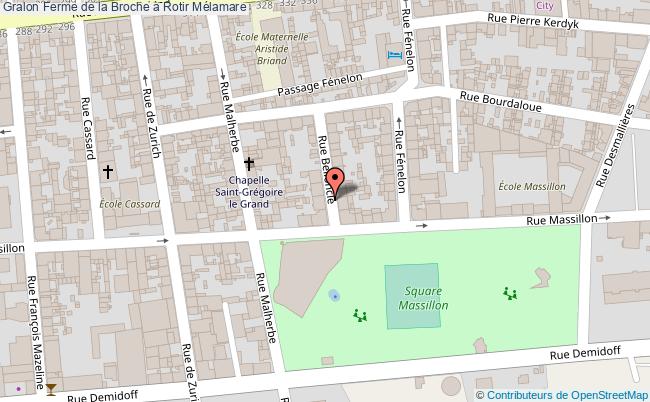 plan Ferme De La Broche à Rotir Mélamare Mélamare