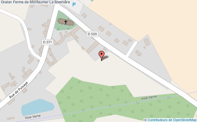 plan Ferme De Montaumer La Mesnière La Mesnière