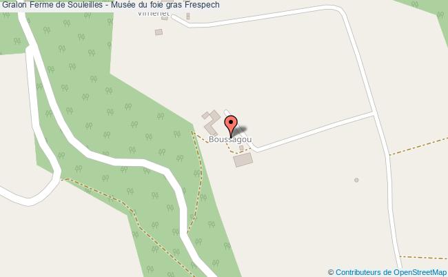 plan Ferme De Souleilles - Musée Du Foie Gras Frespech Frespech