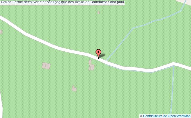 plan Ferme Découverte Et Pédagogique Des Lamas De Brandacot Saint-paul Saint-paul