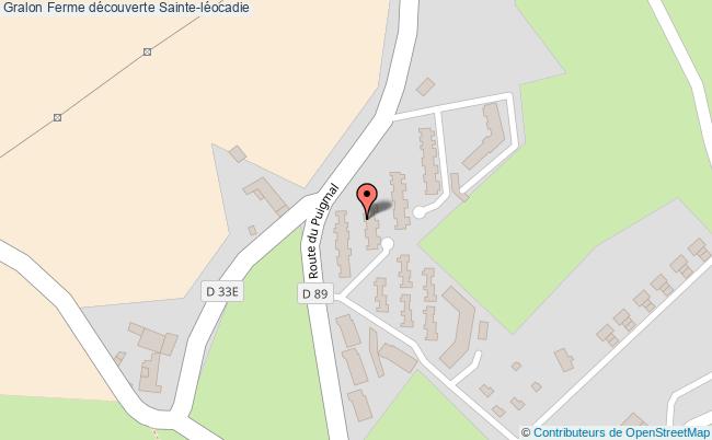 plan Ferme Découverte Sainte-léocadie Sainte-léocadie