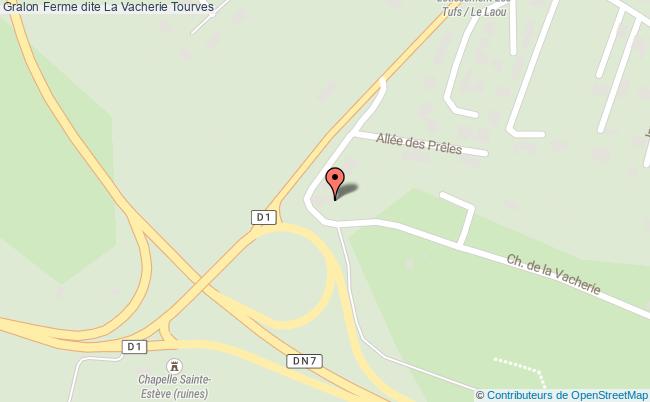 plan Ferme Dite La Vacherie Tourves Tourves