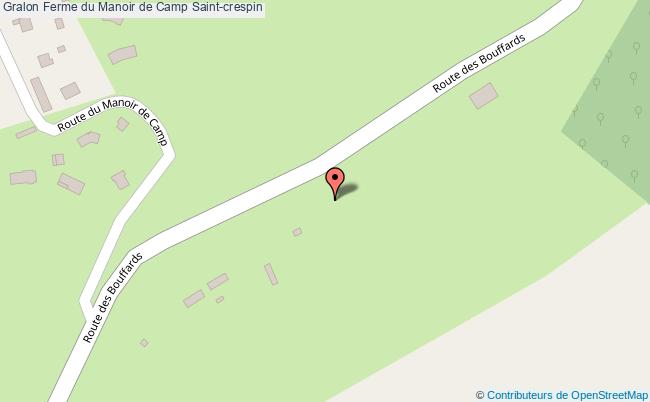 plan Ferme Du Manoir De Camp Saint-crespin Saint-crespin