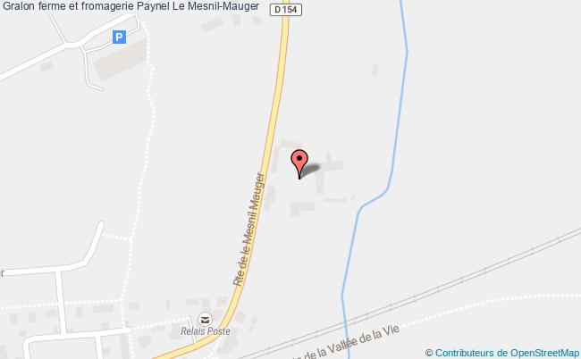 plan Ferme Et Fromagerie Paynel Le Mesnil-mauger Le Mesnil-Mauger
