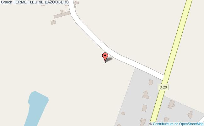 plan Ferme Fleurie Bazougers BAZOUGERS