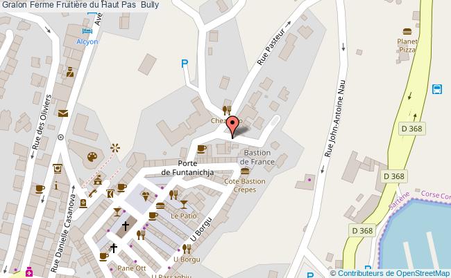 plan Ferme Fruitière Du Haut Pas  Bully Bully