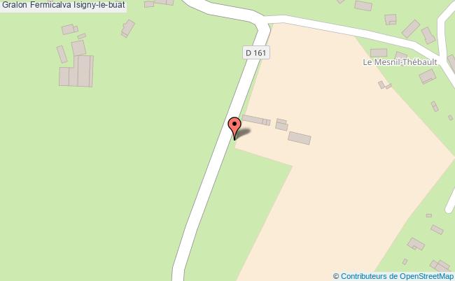 plan Fermicalva Isigny-le-buat Isigny-le-buat
