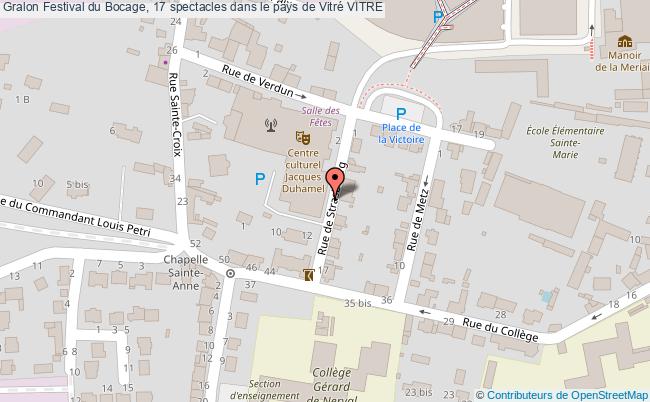 plan Festival Du Bocage, 17 Spectacles Dans Le Pays De Vitré Vitre VITRE