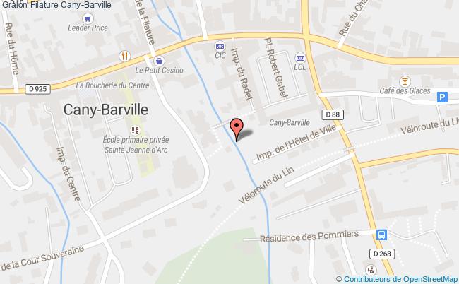 plan Filature Cany-barville Cany-Barville