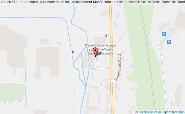 Filature de coton, puis corderie Vallois, actuellement Musée industriel de la corderie Vallois