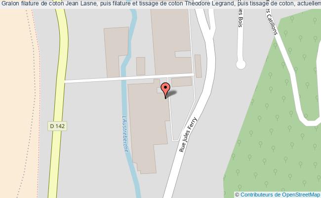 plan Filature De Coton Jean Lasne, Puis Filature Et Tissage De Coton Théodore Legrand, Puis Tissage De Coton, Actuellement Usine De Teinturerie Et D'impression Sur étoffes Gailliard Et Cie, à Barentin (76) Barentin Barentin