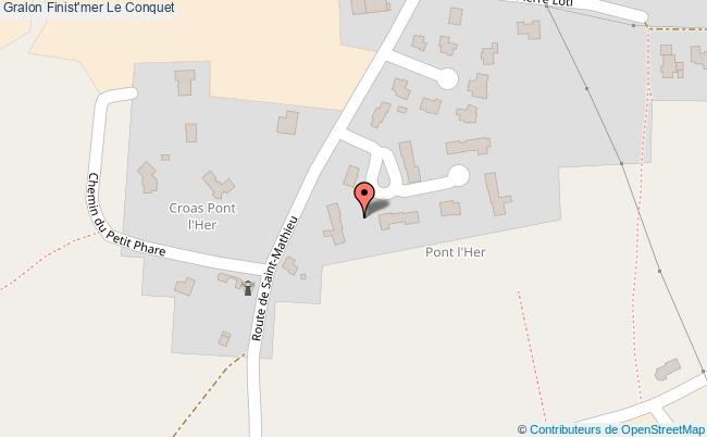 plan Finist'mer Le Conquet Le Conquet