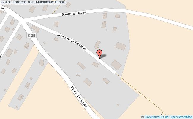 plan Fonderie D'art Marsannay-le-bois Marsannay-le-bois
