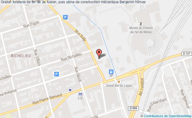 fonderie de fer de 2e fusion, puis usine de construction mécanique Bergeron