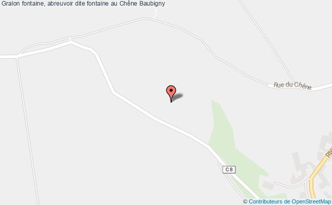 fontaine, abreuvoir dite fontaine au Chêne