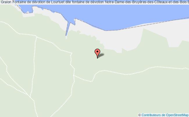 plan Fontaine De Dévotion De Lourtuet Dite Fontaine De Dévotion Notre-dame-des-bruyères-des-côteaux-et-des-bois Erquy Erquy