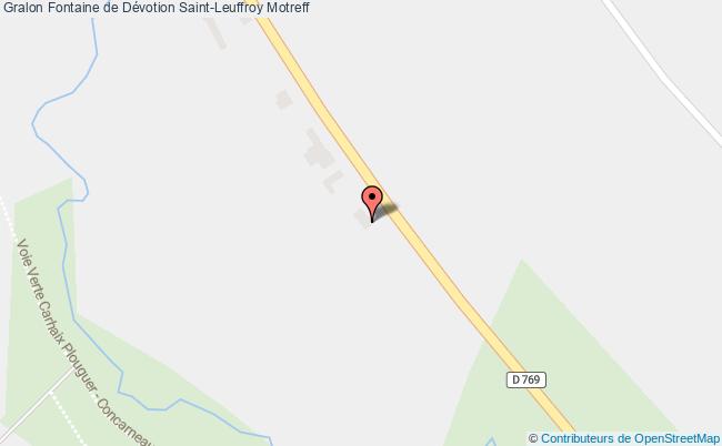 plan Fontaine De Dévotion Saint-leuffroy Motreff Motreff