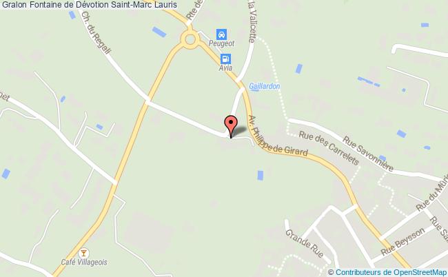 Fontaine de Dévotion Saint-Marc